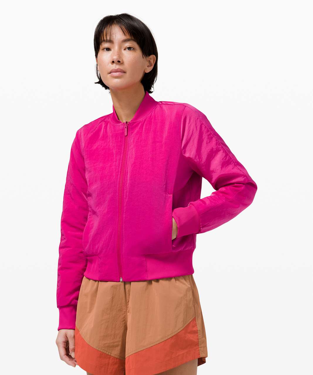 Lululemon Non-Stop Bomber *Reversible - Ripened Raspberry