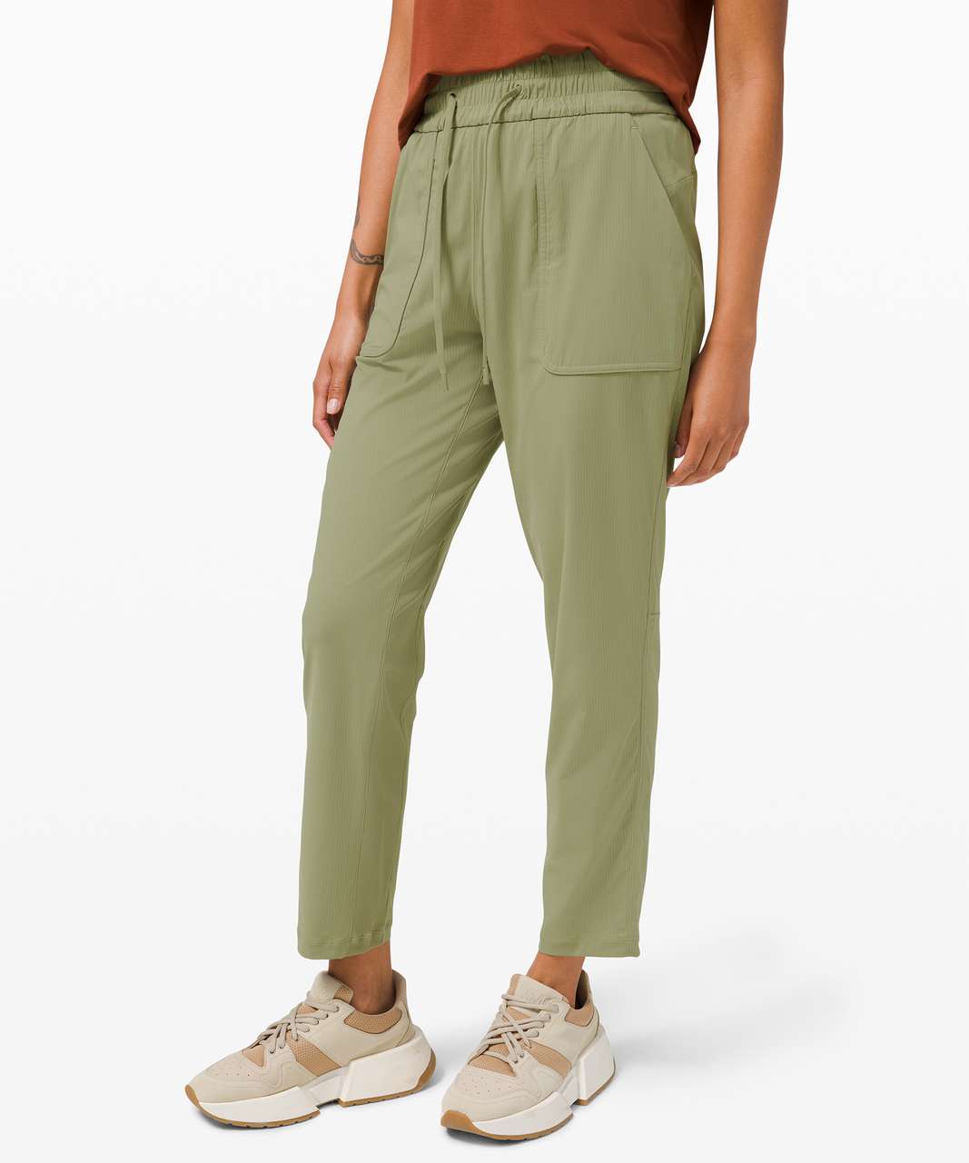 Lululemon Beyond the Studio Pant Slim - Rosemary Green