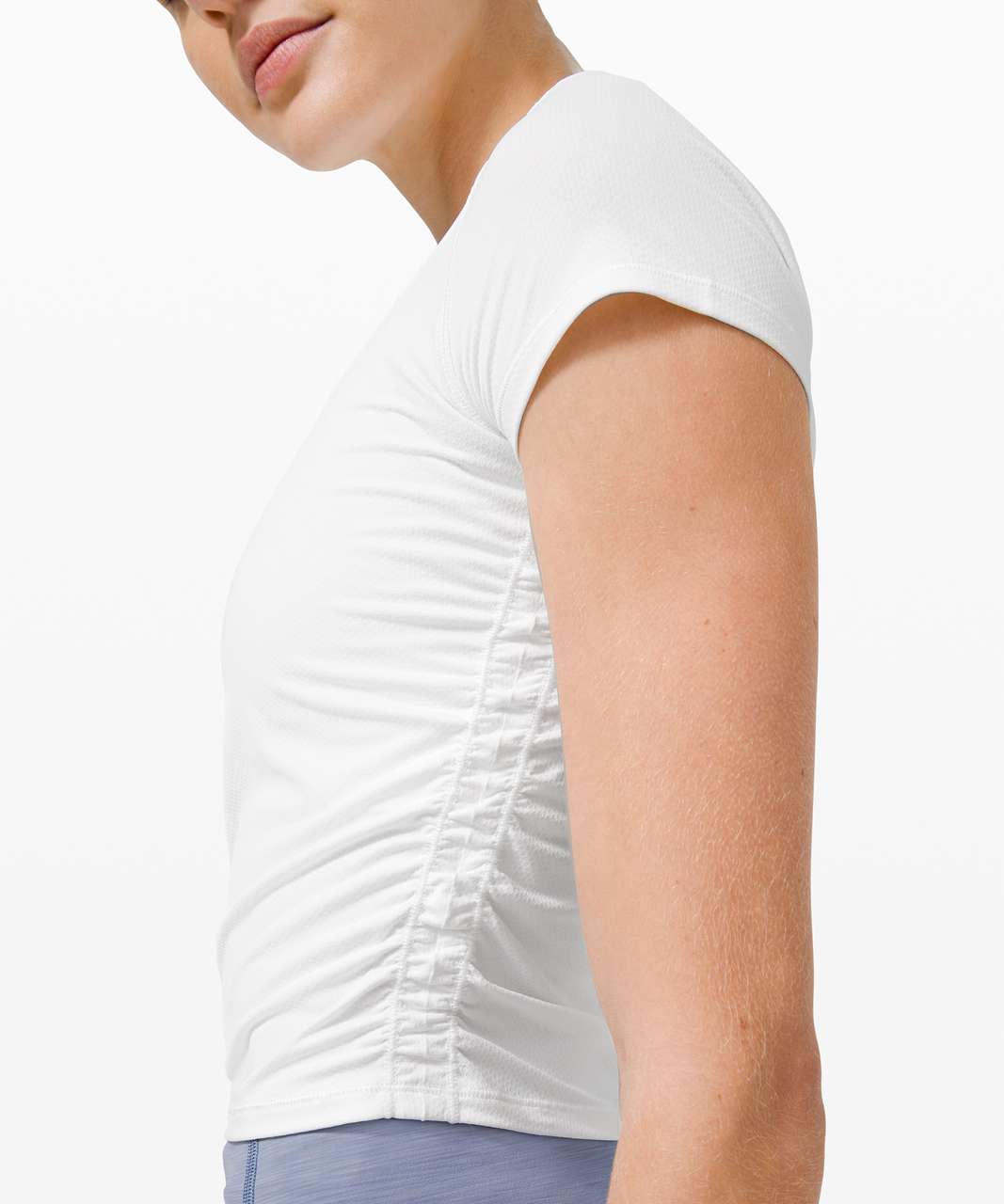 Lululemon All It Takes Short Sleeve *Train - White