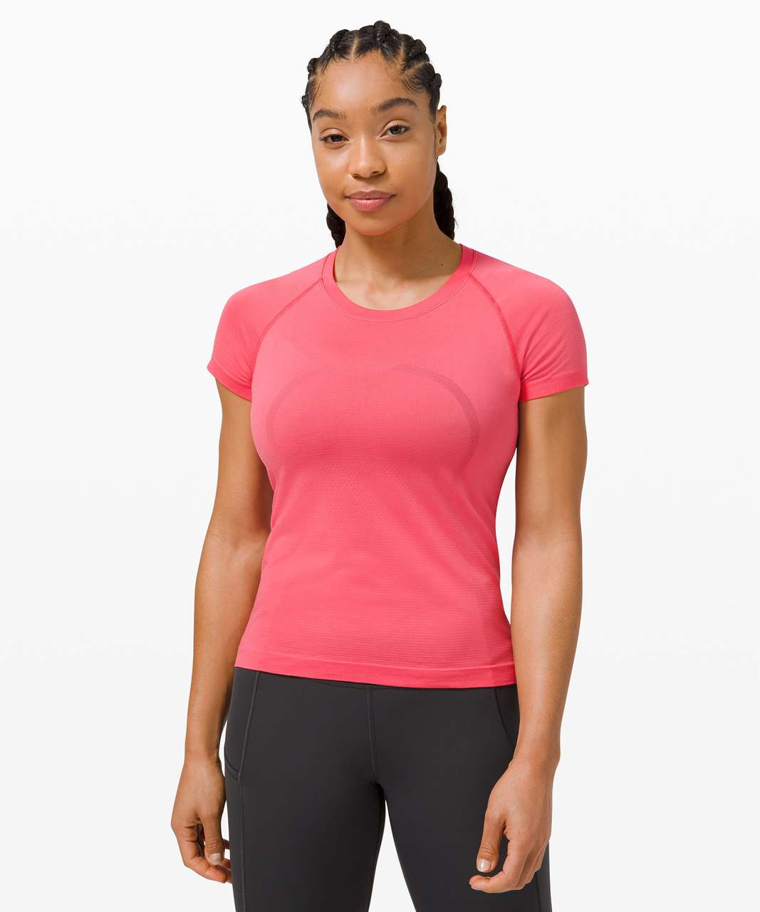 Lululemon Swiftly Tech Short Sleeve 2.0 *Race Length - Guava Pink / Guava Pink