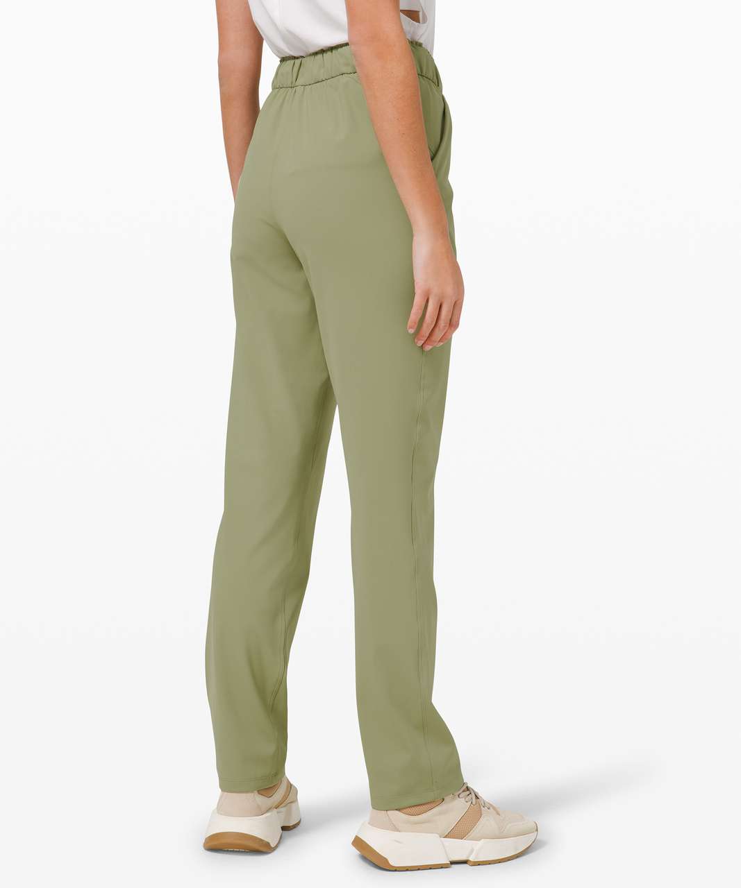 Lululemon Keep Moving High Rise Full Length Pant - Rosemary Green