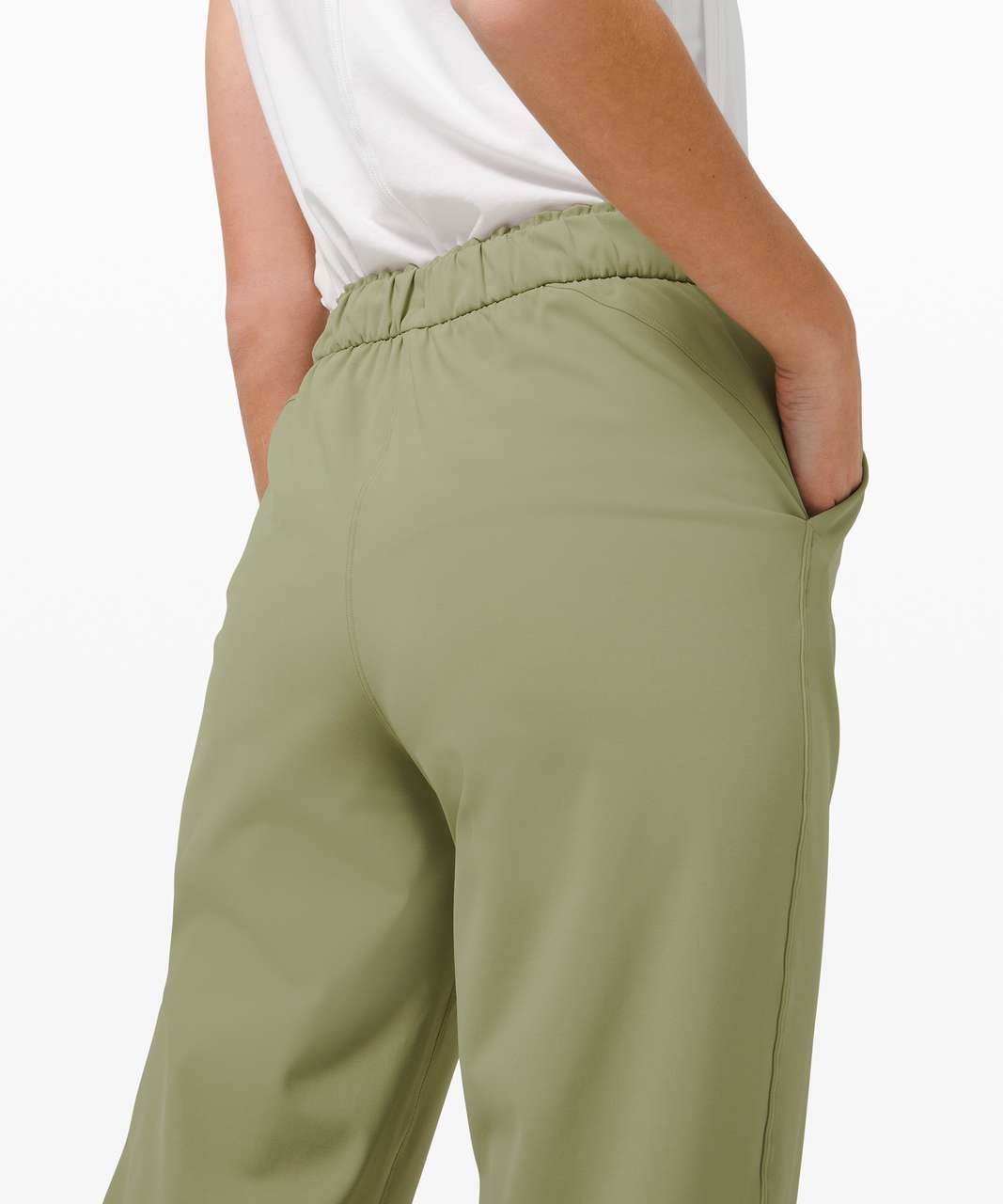 Lululemon Keep Moving High Rise Full Length Pant Rosemary Green Lulu Fanatics