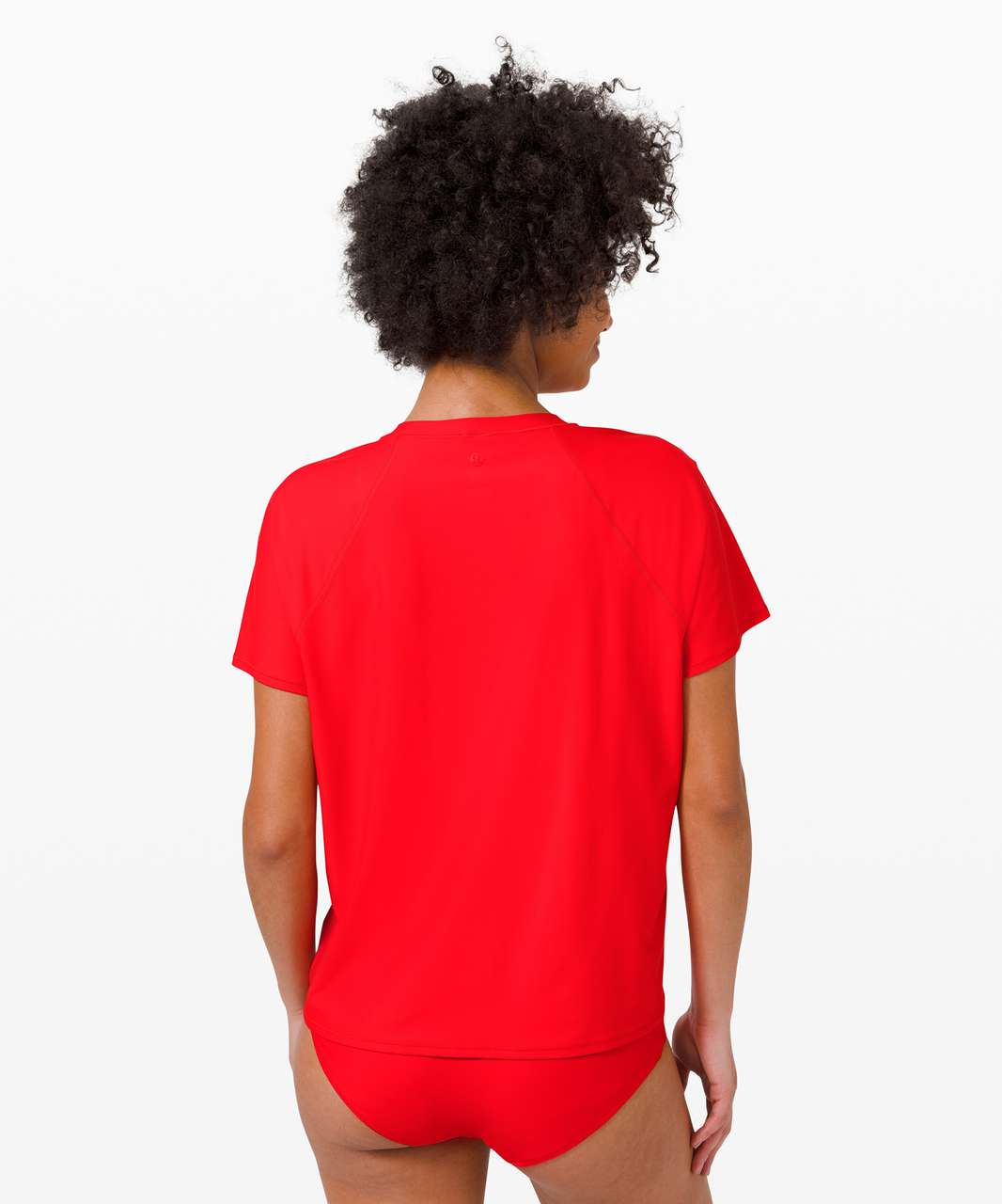 Lululemon Waterside Relaxed UVP Short Sleeve - True Red