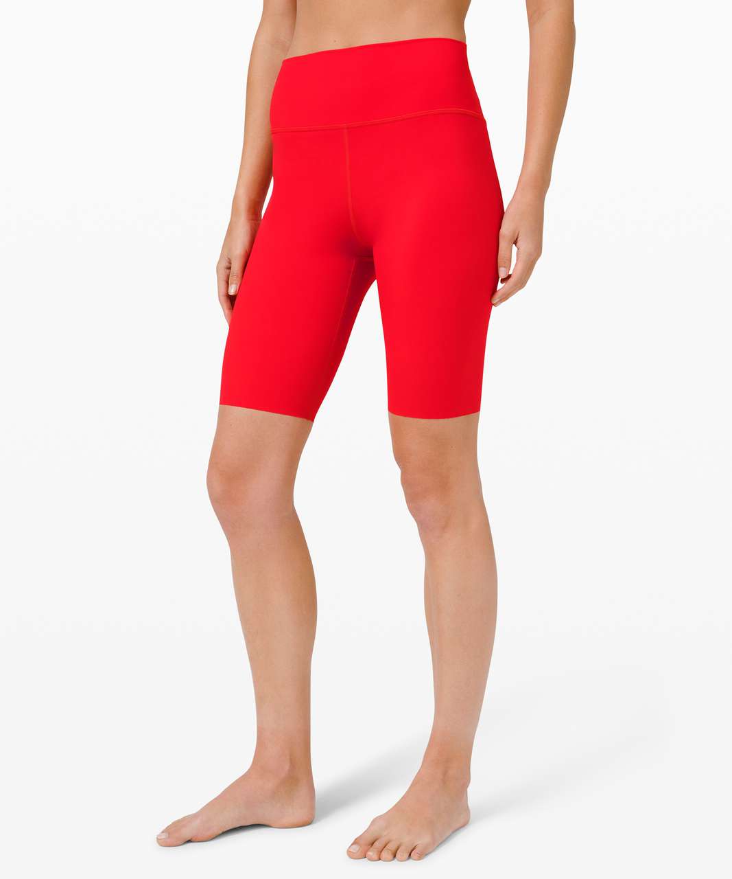 Lululemon Train to Beach High-Rise Short 10" - True Red