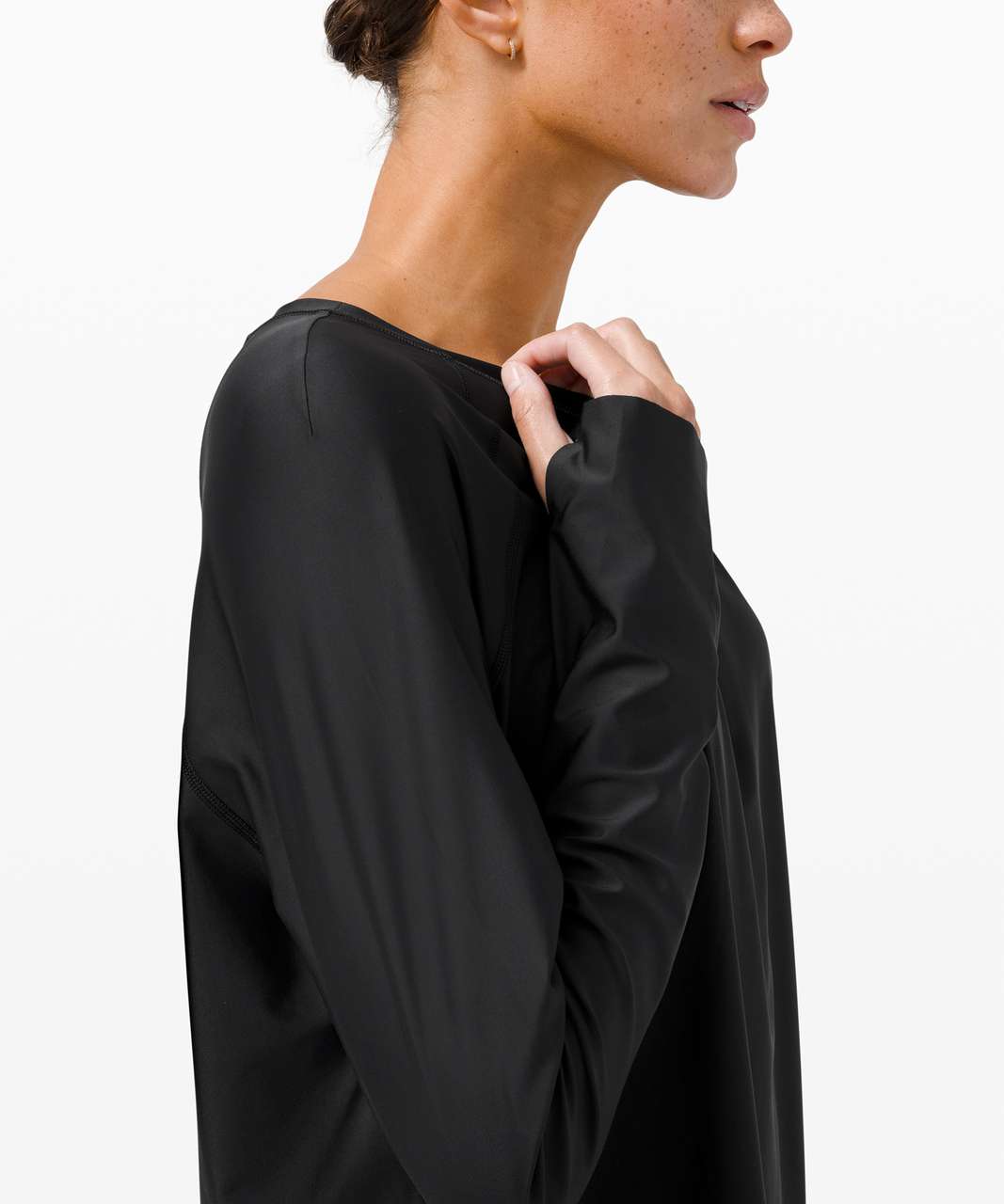 Lululemon Waterside Relaxed UVP Long Sleeve - Black