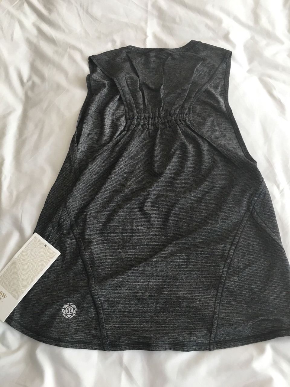 Lululemon In A Cinch Tank - 2016 Seawheeze - Heathered Black