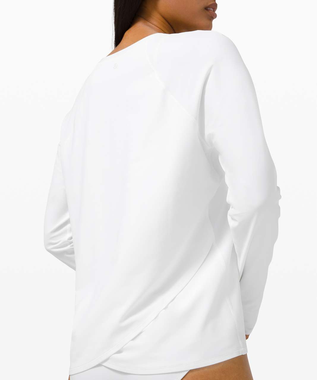 Lululemon Waterside Relaxed UVP Long Sleeve - White - lulu fanatics