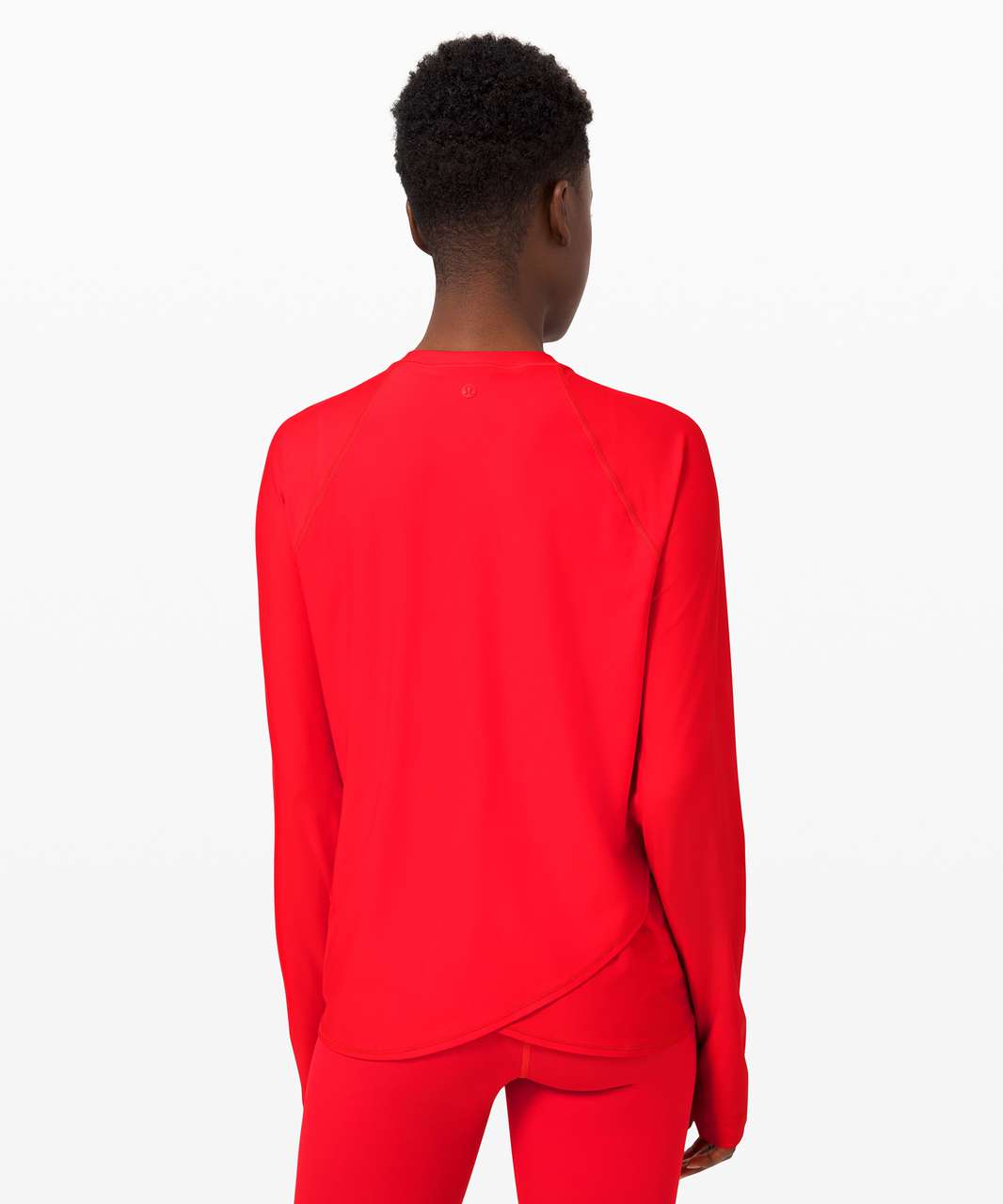 Lululemon Waterside Relaxed UVP Long Sleeve - True Red