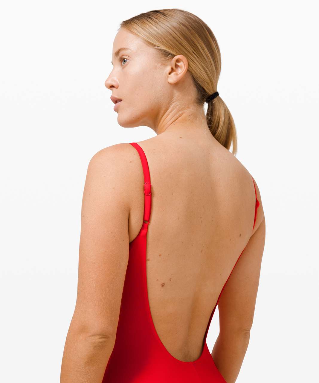 Lululemon Waterside One-Piece *B/C Cups, Medium Coverage - True Red