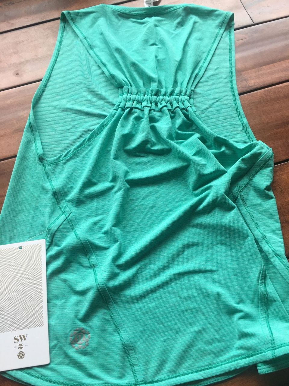 Lululemon In A Cinch Tank - 2016 Seawheeze - Heathered Bali Breeze ...