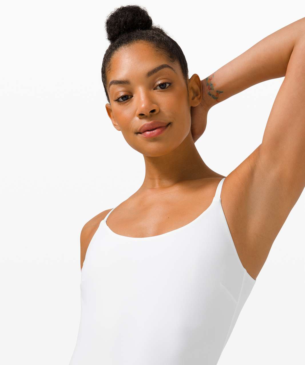 Lululemon Waterside One-Piece *B/C Cups, Medium Coverage - White