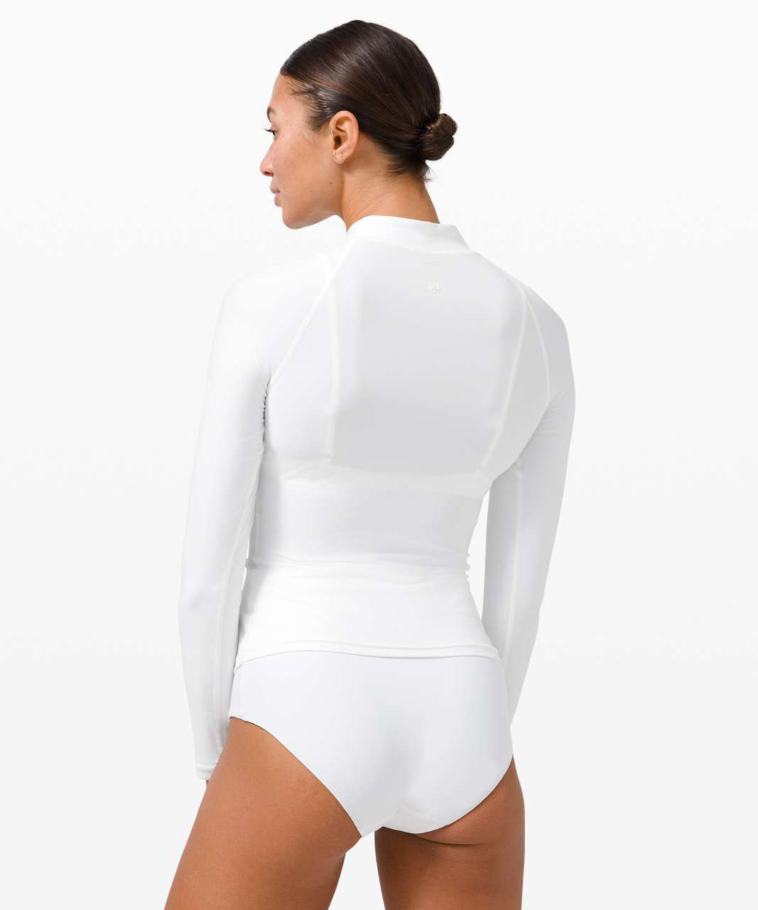 Lululemon Waterside UVP Long-Sleeve Rash Guard - White