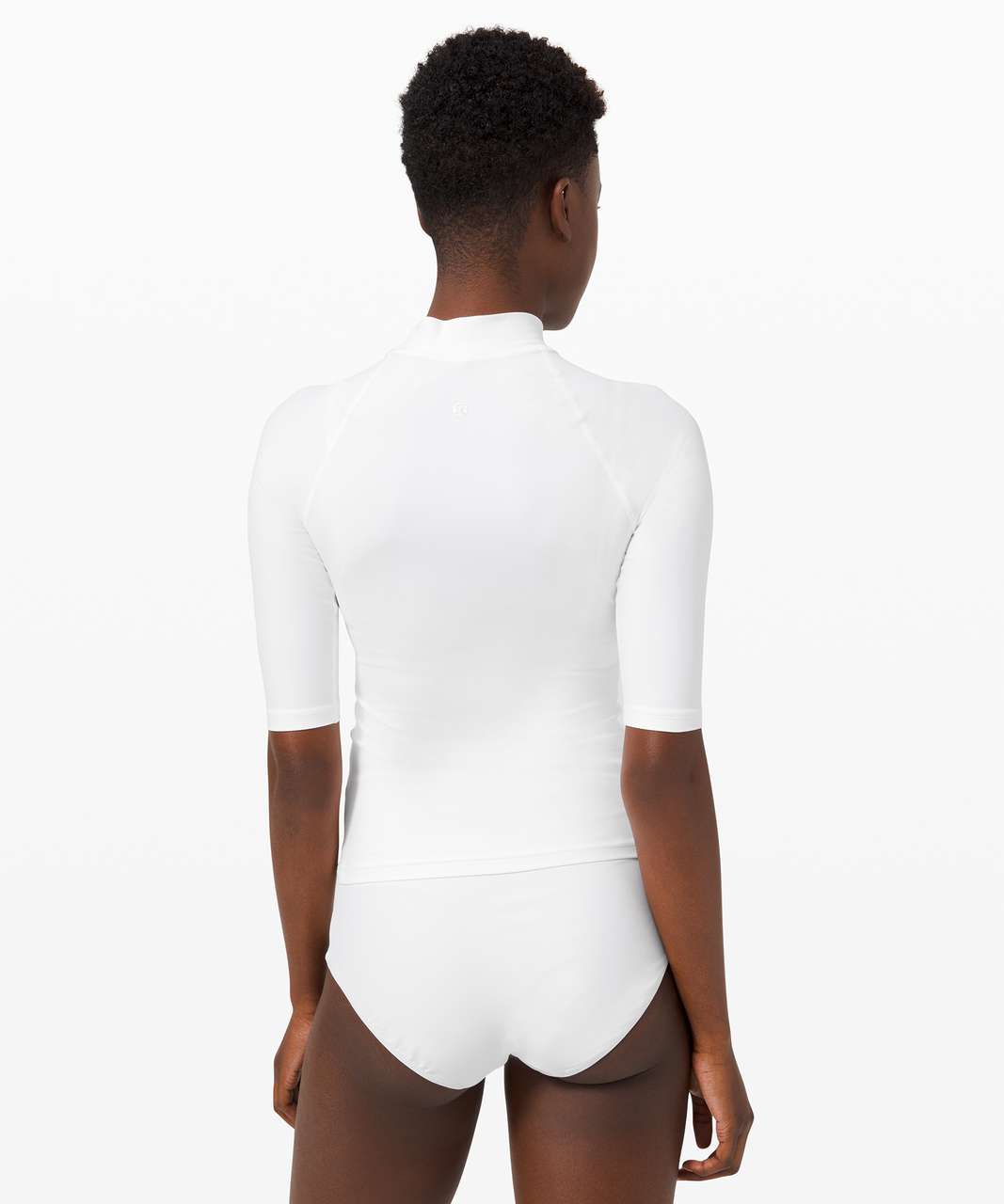 Lululemon Waterside UVP Short-Sleeve Rash Guard - White