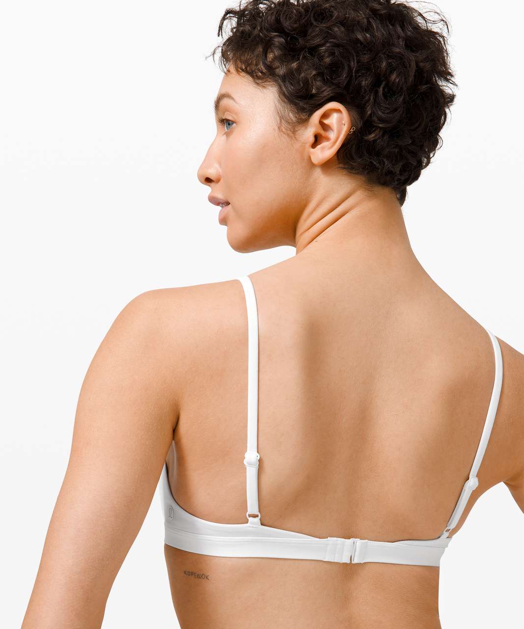 Lululemon Waterside V Swim Top *C/D Cups White Lulu, 57% OFF