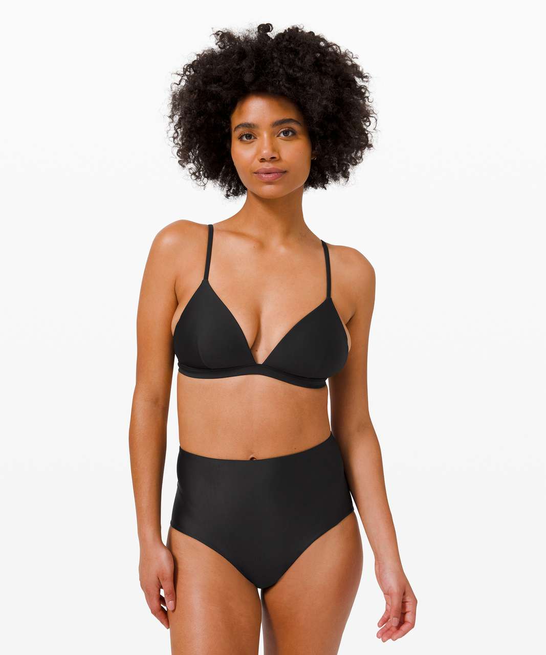 Lululemon Waterside V Swim Top *C/D Cups White Lulu, 57% OFF