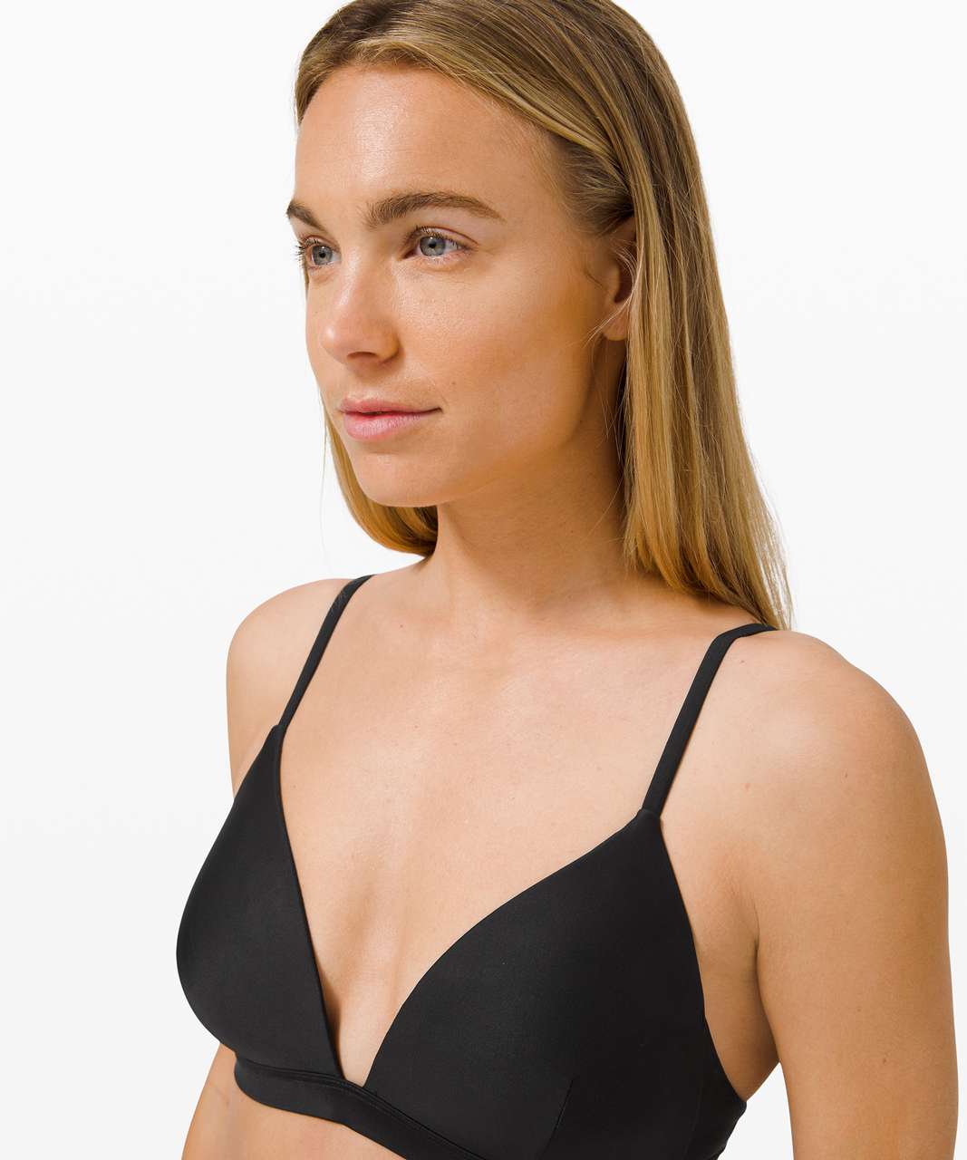 Lululemon Waterside Swim Top *C Cup - Black - lulu fanatics