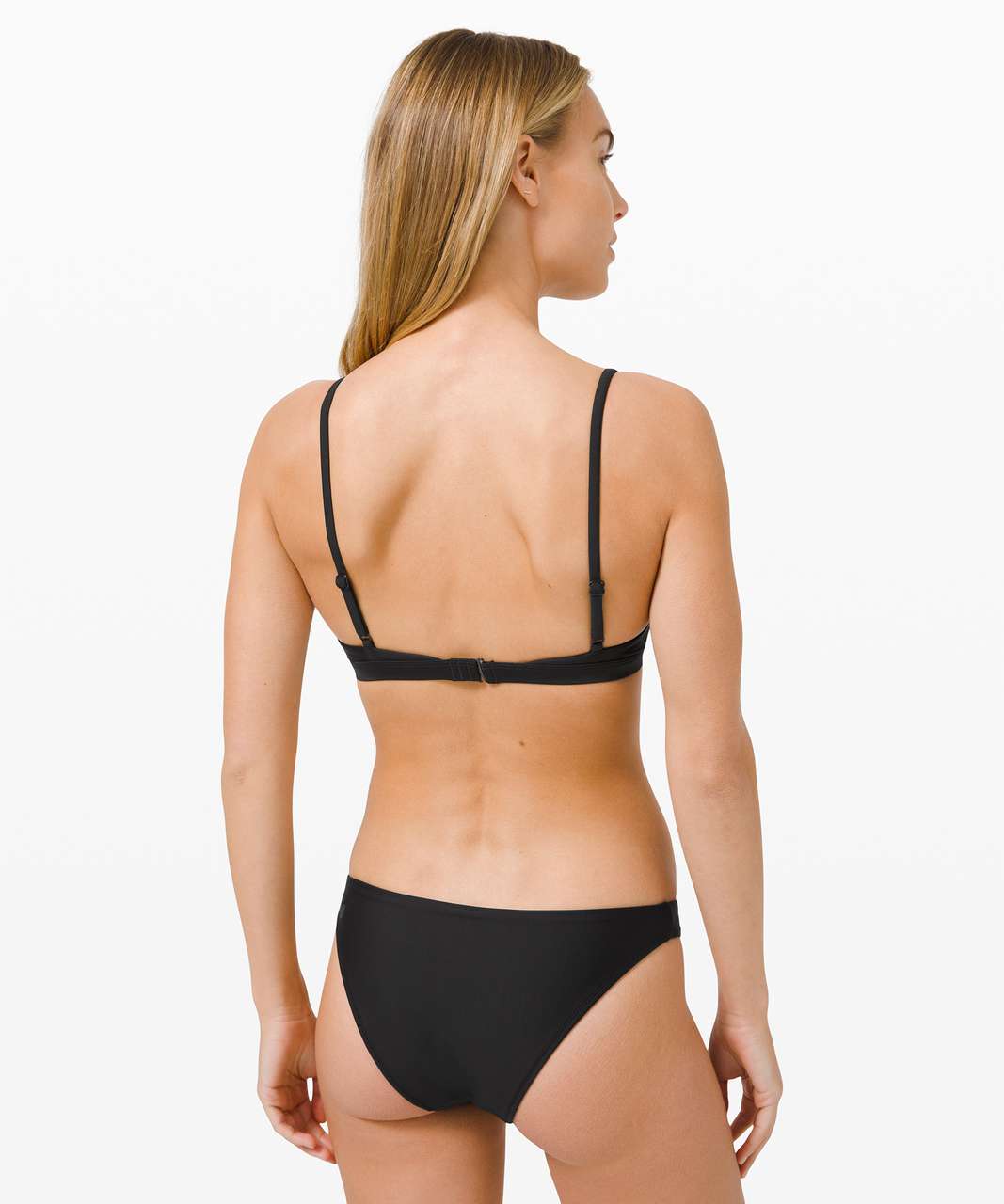 Lululemon Waterside Swim Top *C Cup - Black - lulu fanatics