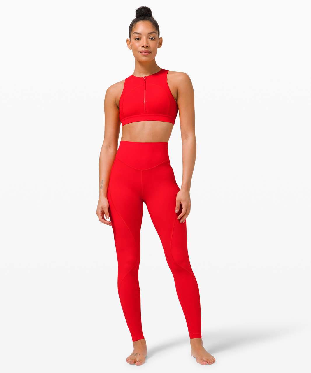 Lululemon Train to Beach Top - True Red