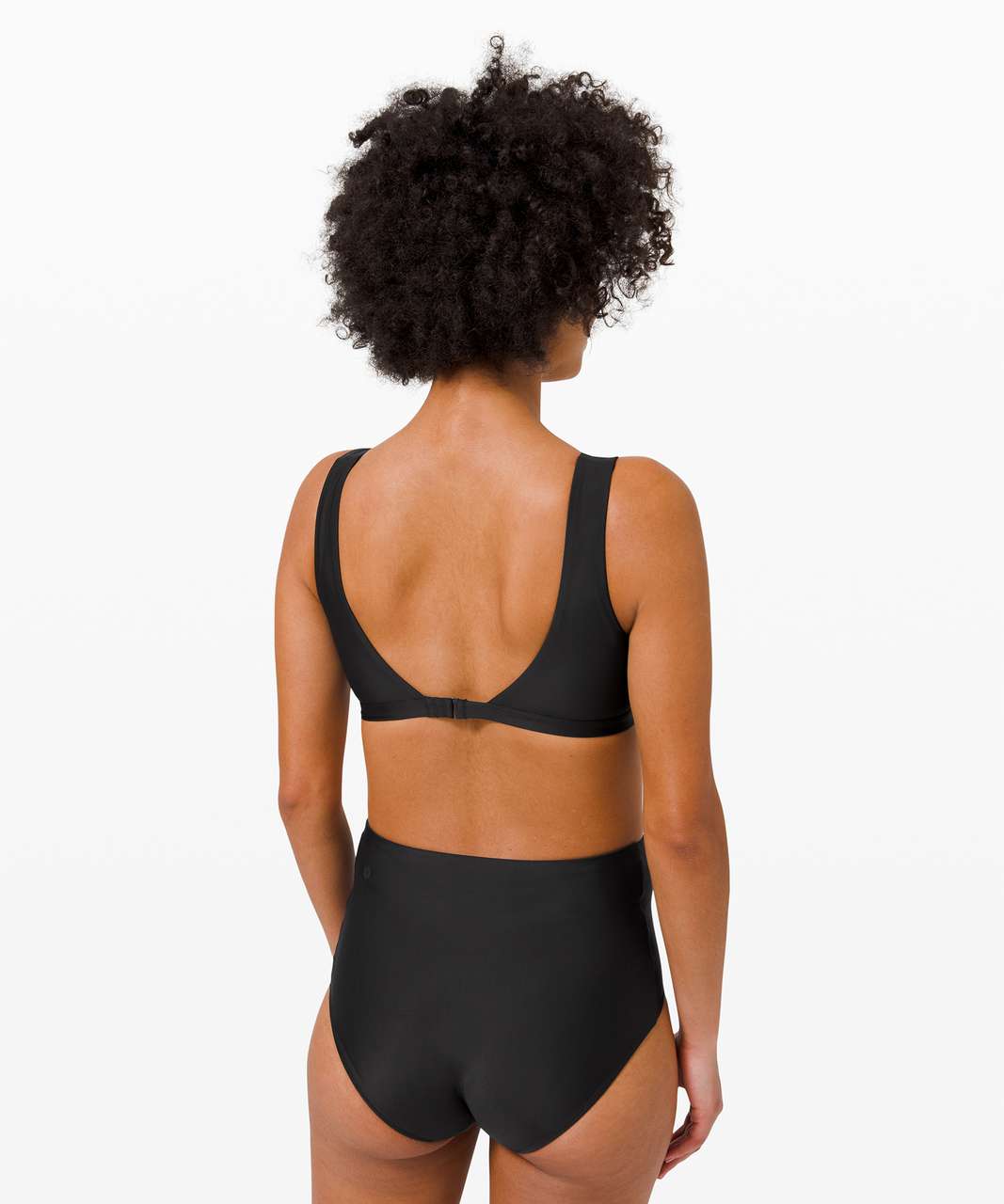 Lululemon Waterside V Swim Top *C/D Cups - Black