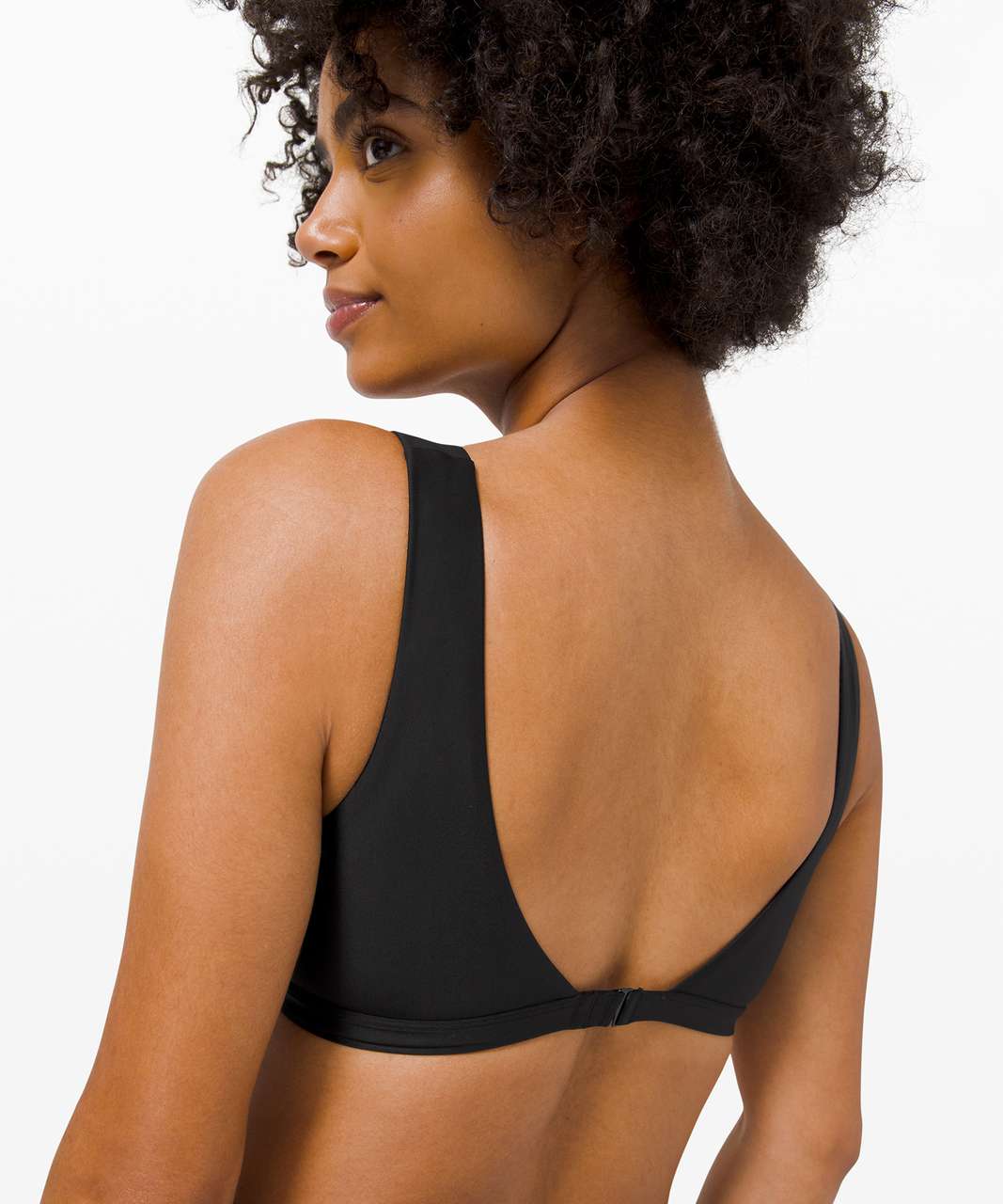 Lululemon Waterside V Swim Top *C/D Cups - Black