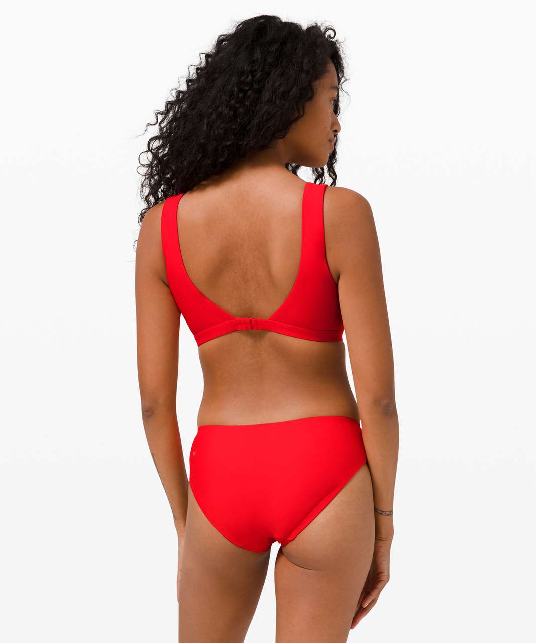 Lululemon Waterside V Swim Top *C/D Cups - True Red