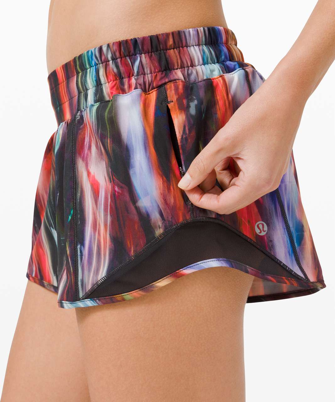 Lululemon Hotty Hot Short II *2.5" - Chroma Fusion Multi / Black