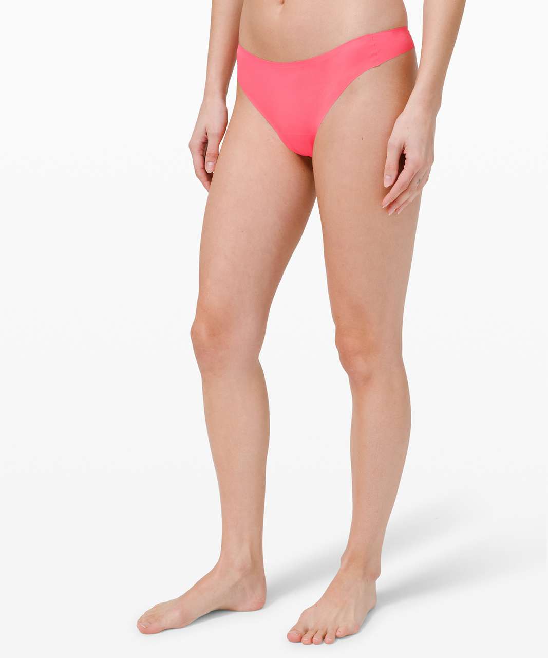 Lululemon Smooth Seamless Thong - Guava Pink - lulu fanatics