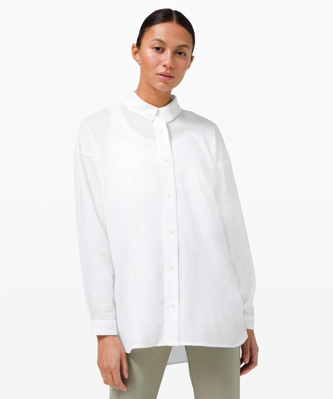 Lululemon All Days Shirt - White