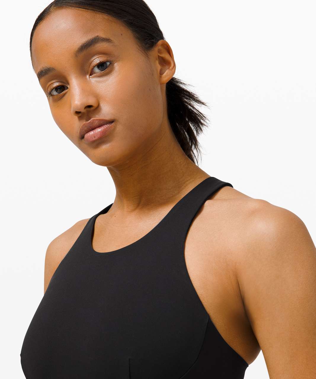 Lululemon Wunder Train Long-Line Bra *Medium Support, C/D Cups - Black