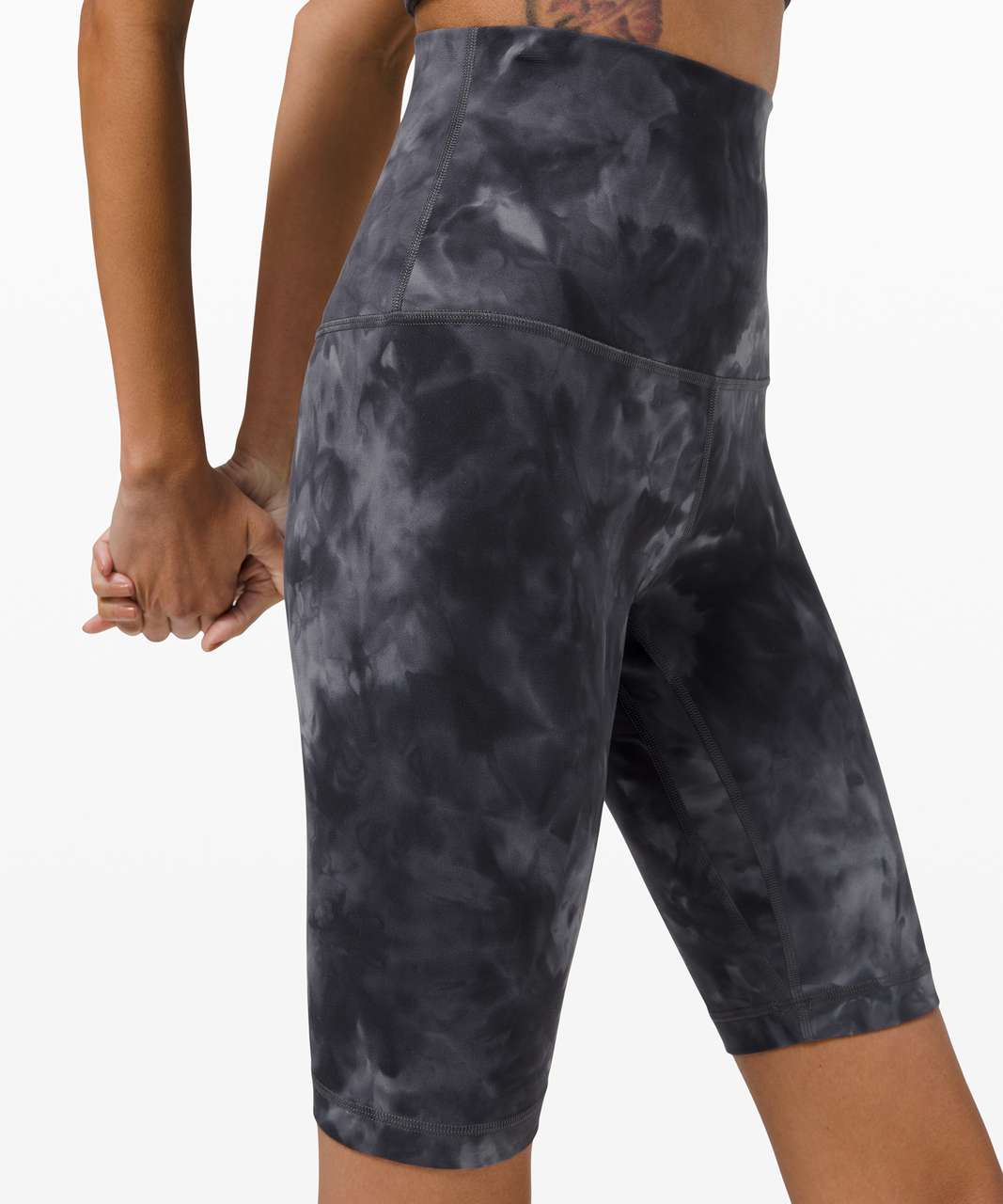 lululemon Align™ Super-High-Rise Short 10, Diamond Dye Pitch Grey  Graphite Grey