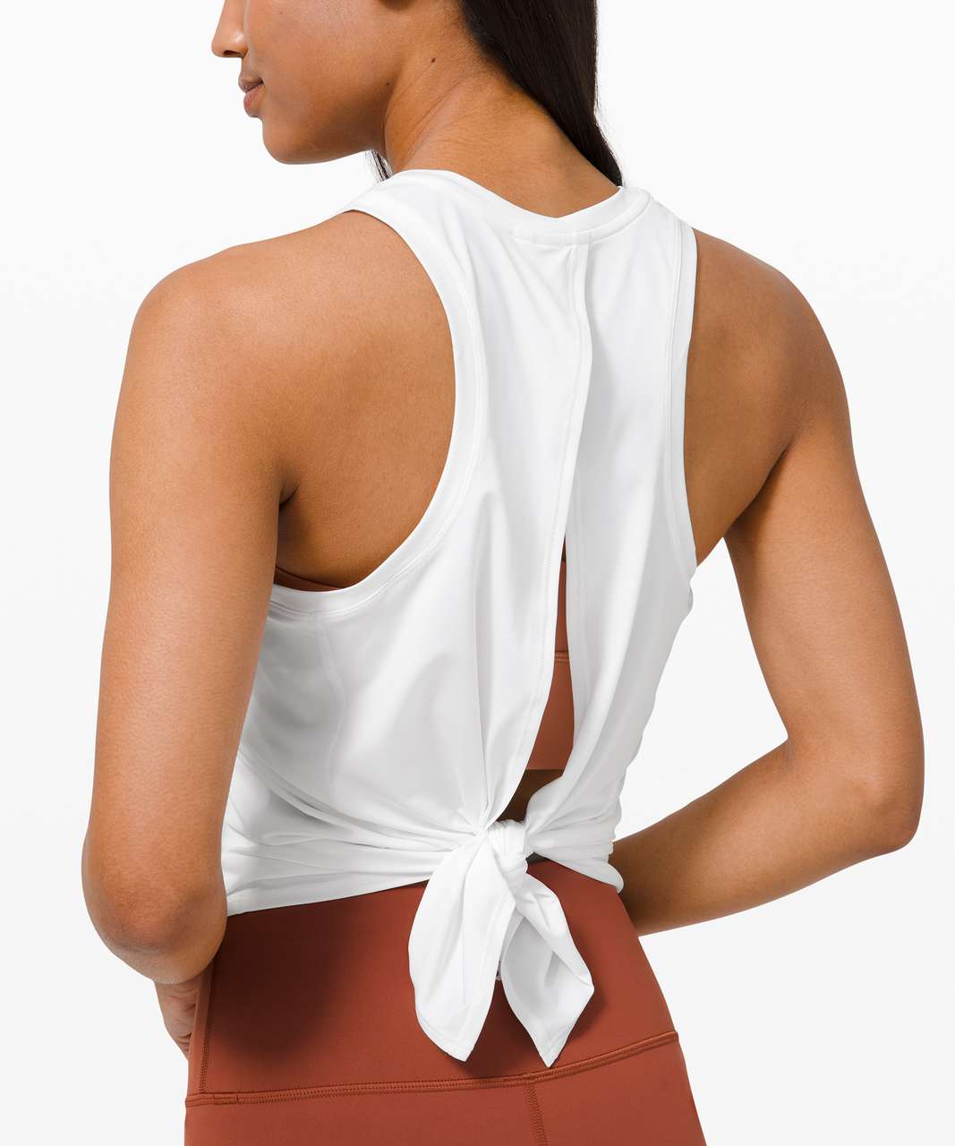 Lululemon All Tied Up Tank Top - White (First Release)