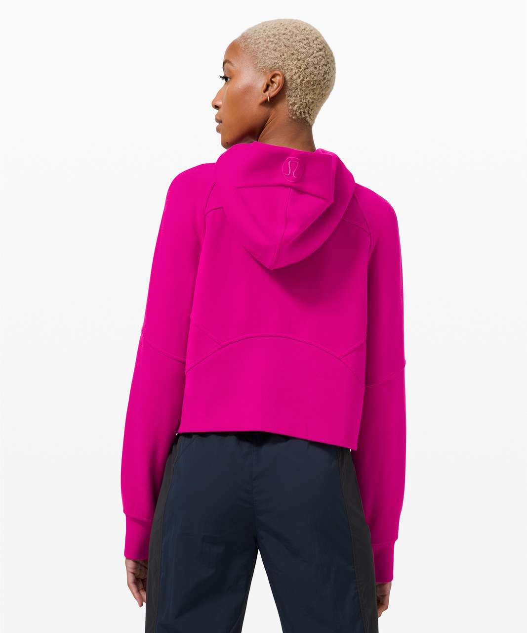 Lululemon Scuba Oversized 1/2 Zip Hoodie - Ripened Raspberry - lulu ...