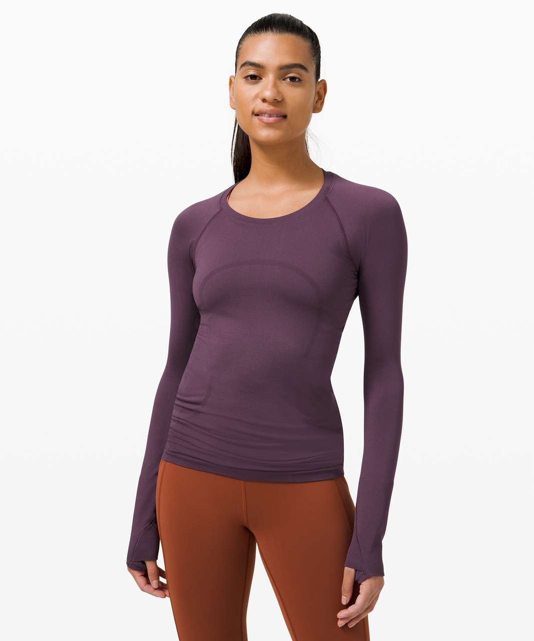 Lululemon Swiftly Tech Long Sleeve 2.0 - Grape Thistle / Grape