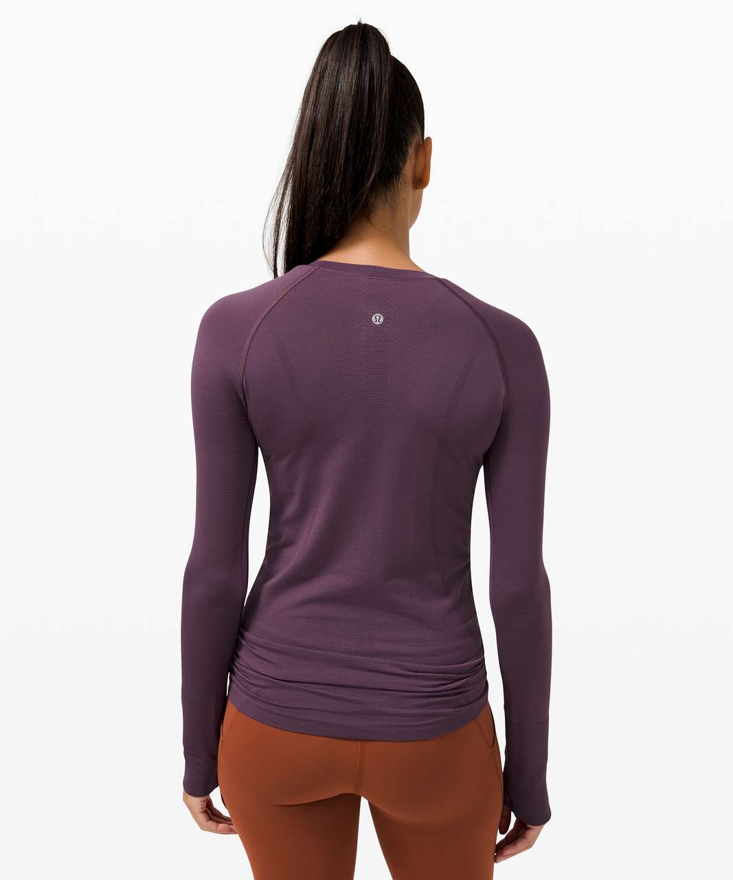 Lululemon Swiftly Tech Long Sleeve 2.0 - Grape Thistle / Grape Thistle - lulu  fanatics