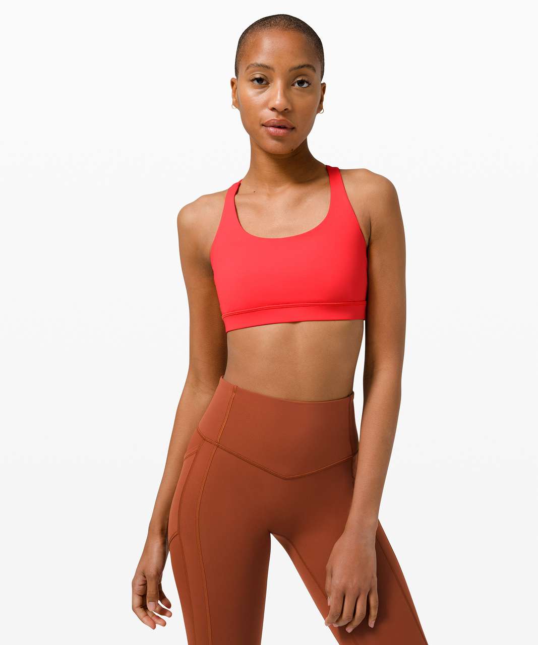 Lululemon Energy Bra Shine *Medium Support, B–D Cup - Acclimatize Soft  Cranberry Pink Foil - lulu fanatics