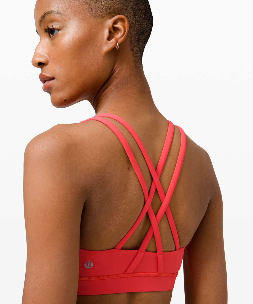 lululemon ENERGY B-D CUP - Sport-bh met medium support - red/meerkleurig 