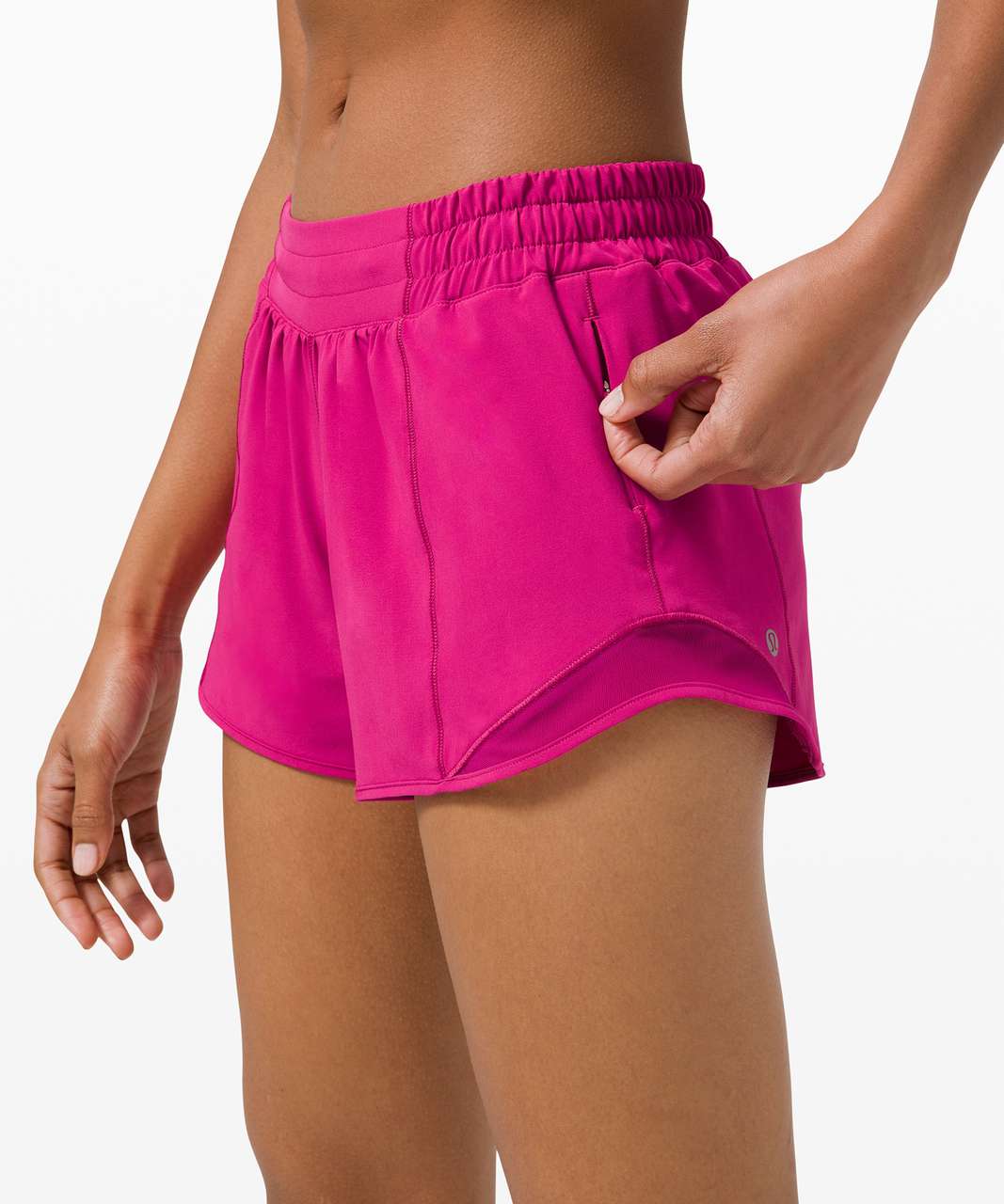 Lululemon Hotty Hot Short II *Long 4" - Ripened Raspberry