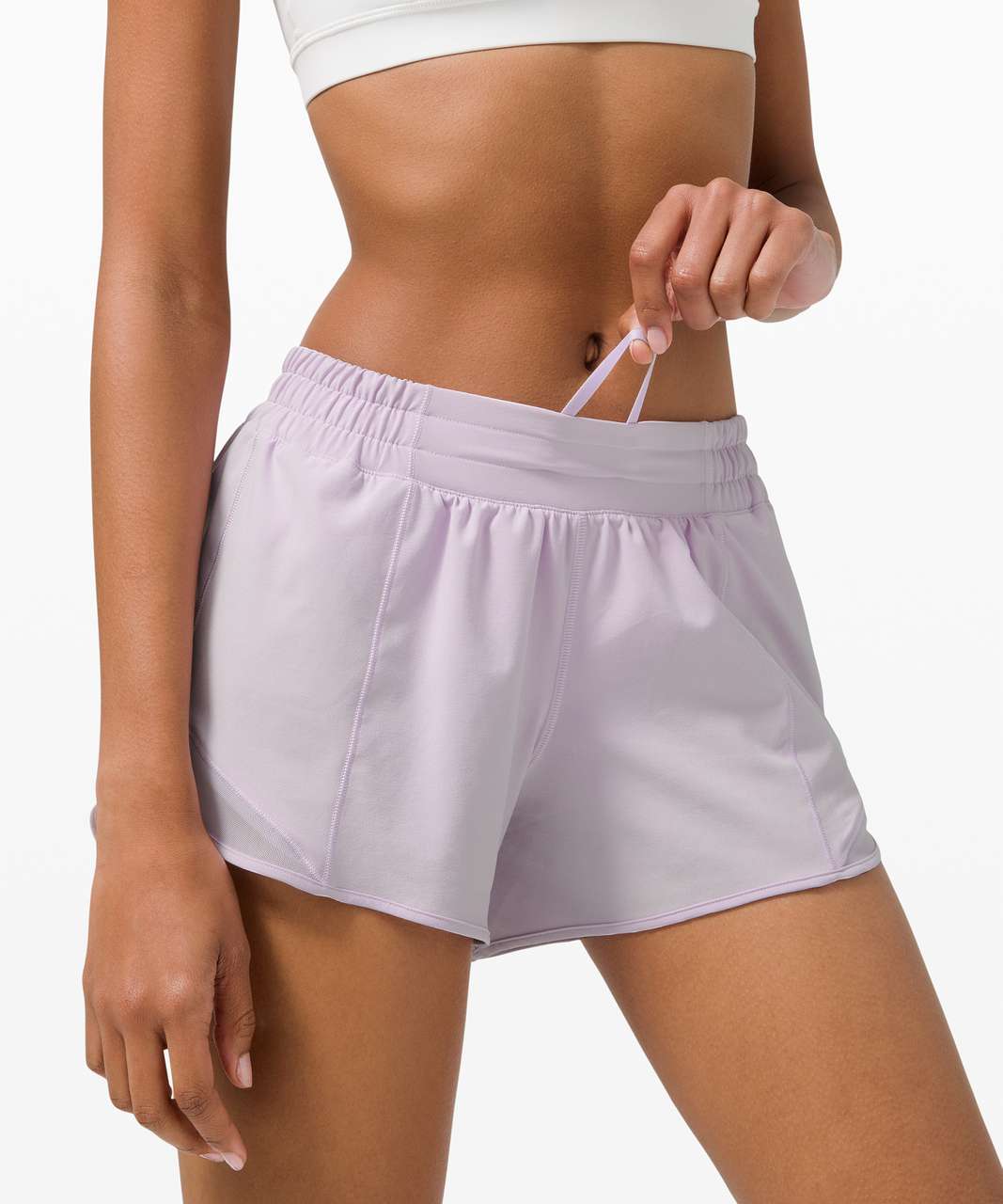 Lululemon Hotty Hot Short II *Long 4" - Lavender Dew