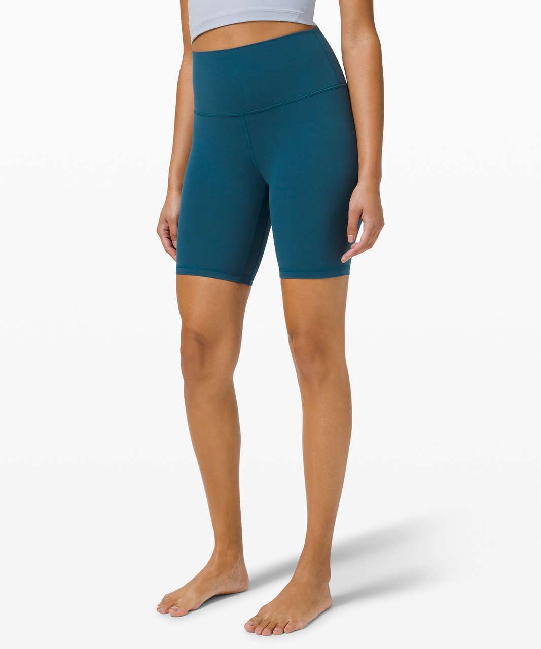 Lululemon Align Curve Seam High-Rise Short 6 Utility Blue UTYB Women's  Size 14