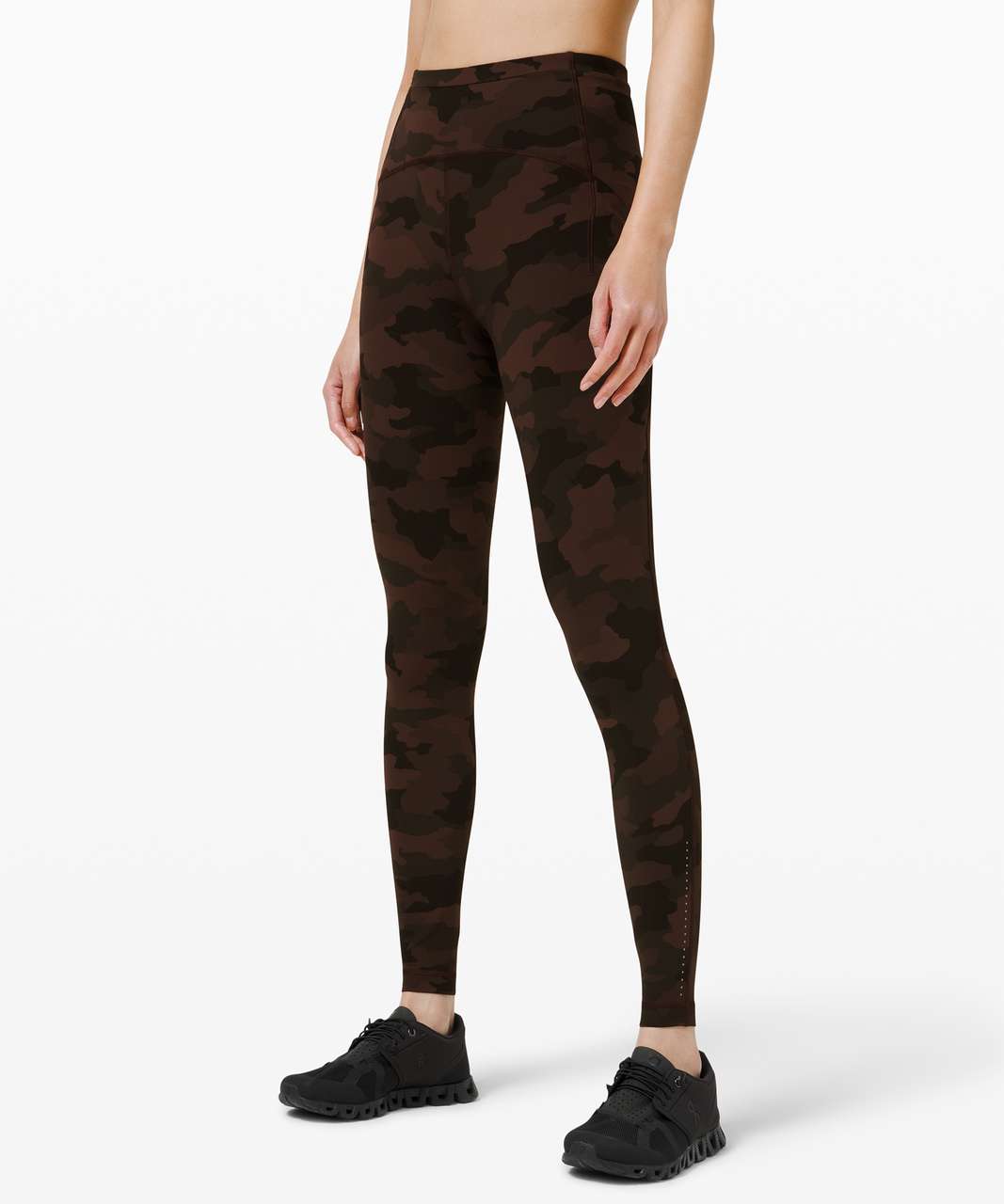 Lululemon Brown Camo Leggings For Sale