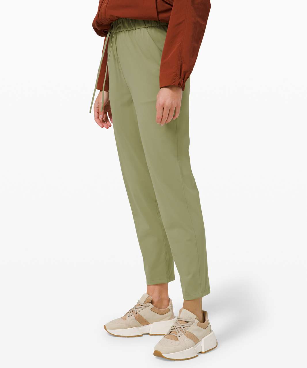 Lululemon Keep Moving Pant 7/8 High-Rise - Rosemary Green - lulu fanatics