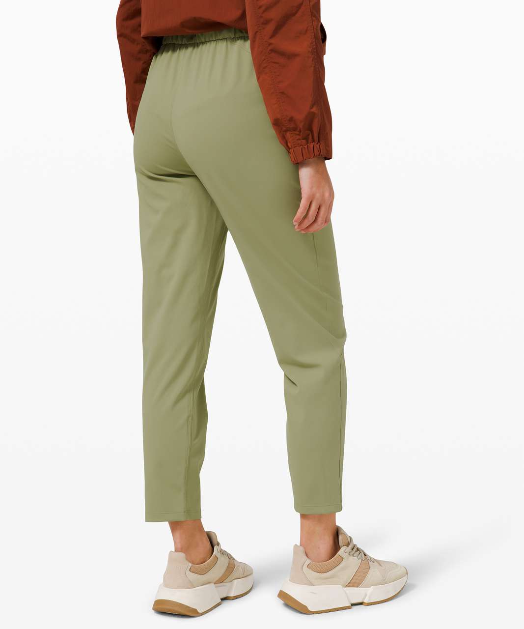 Lululemon Keep Moving Pant 7/8 High-Rise - Rosemary Green