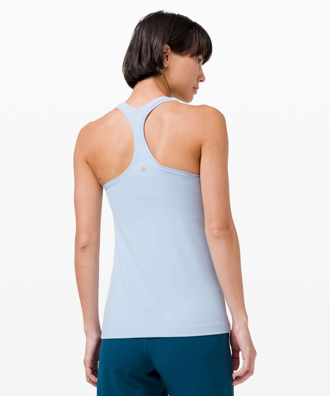 NWT Ivivva Lululemon Blue Keep Your Cool Racer Racerback Tank Top