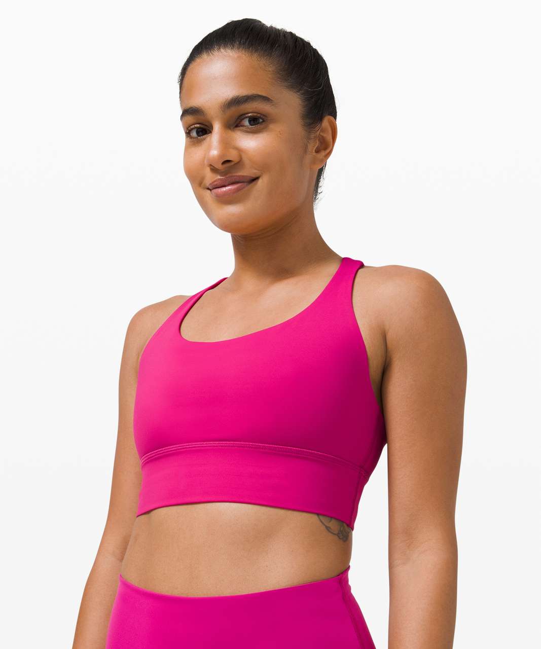 lululemon Energy Bra *Medium Support, B/C Cup Asia Fit, Ripened Raspberry