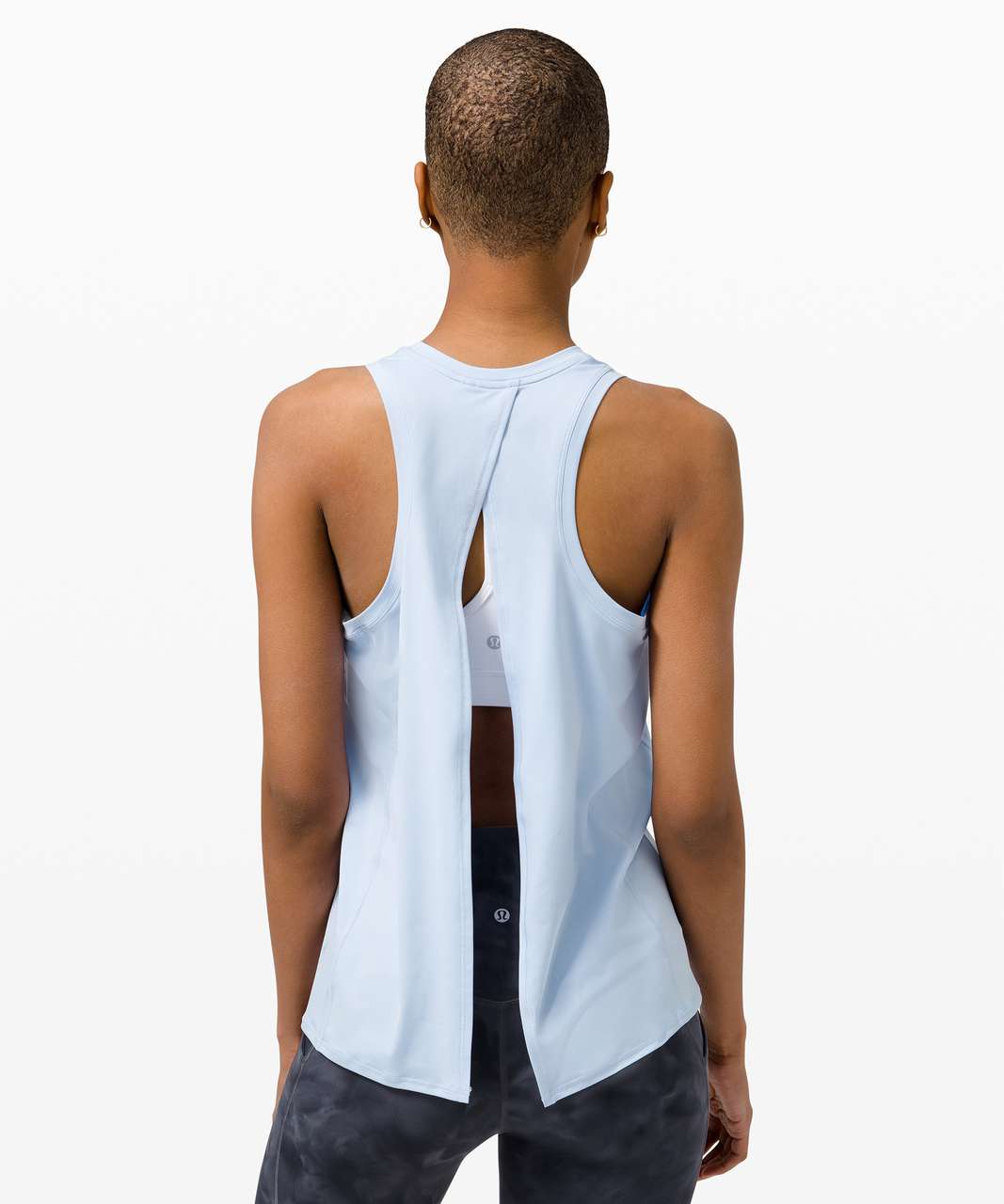 Lululemon All Tied Up Tank Top - Blue Linen - lulu fanatics