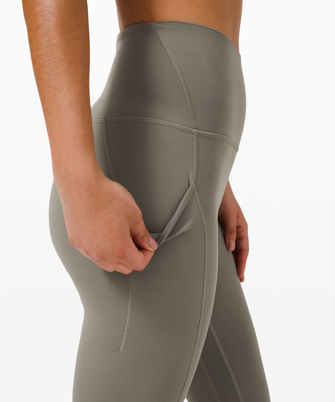 Lululemon Align High Rise Pant with Pockets 25 - Grey Sage - lulu