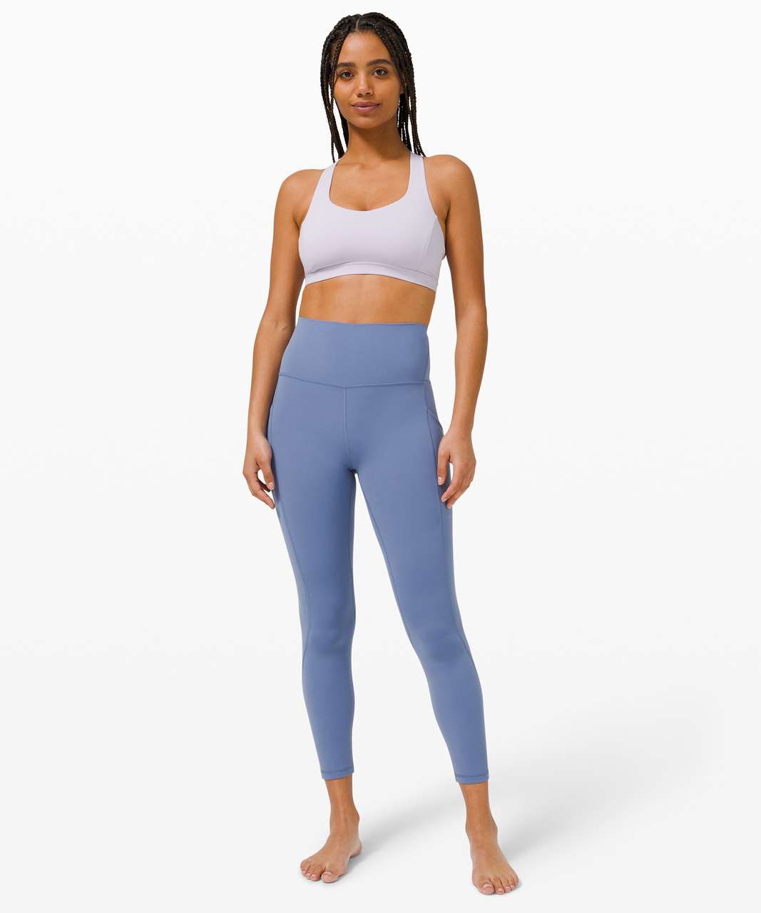 New with Tag Lululemon Align Pant 25 7/8 Length size 4 Water Drop Blue NWT