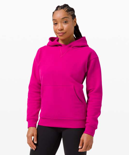 Lululemon All Yours Hoodie Tie Dye *Fleece - Marmoleado Tie Dye Brier Rose  - lulu fanatics