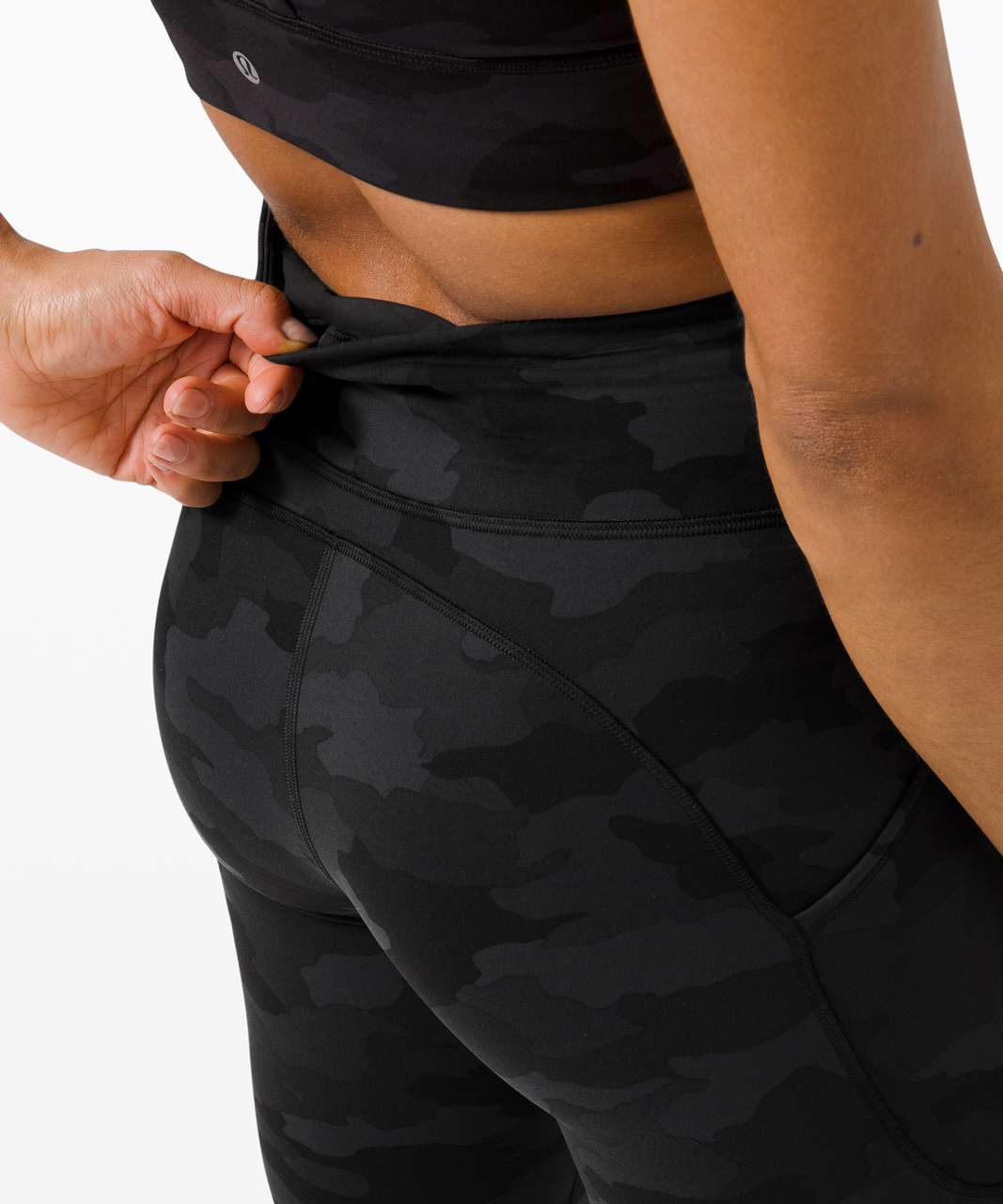 Lululemon Invigorate High-Rise Crop 23 - Heritage 365 Camo Green Twill  Multi - lulu fanatics