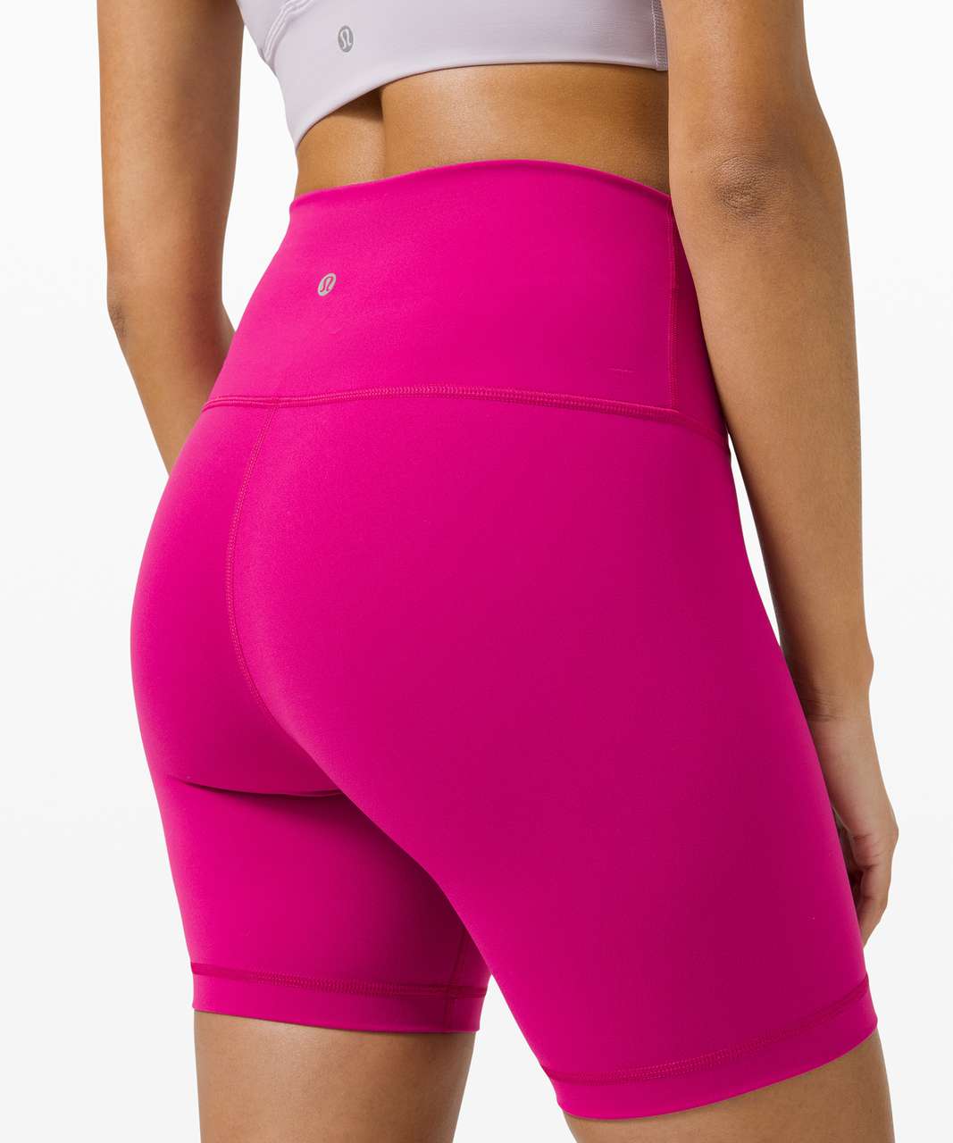 Lululemon Wunder Train High-Rise Short 6 - Ripened Raspberry